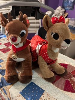 Build a Bear Rudolph & Clarice