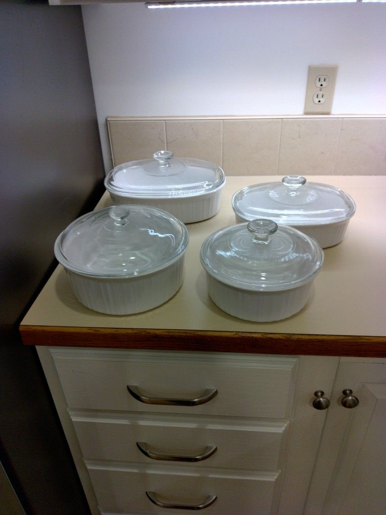 Corningware Covered Casserole Dishes $5 each