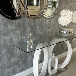 Wall Mirror and Console Table- From El Dorado Furniture 