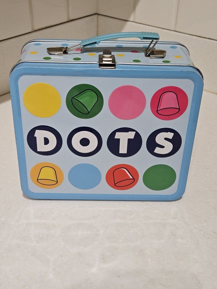 Tootsie Dots Candy Brand Tin Metal Lunch Box