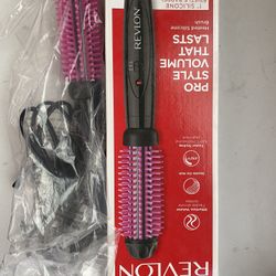 Revlon Silicone Bristle Heated Hair Styling Brush