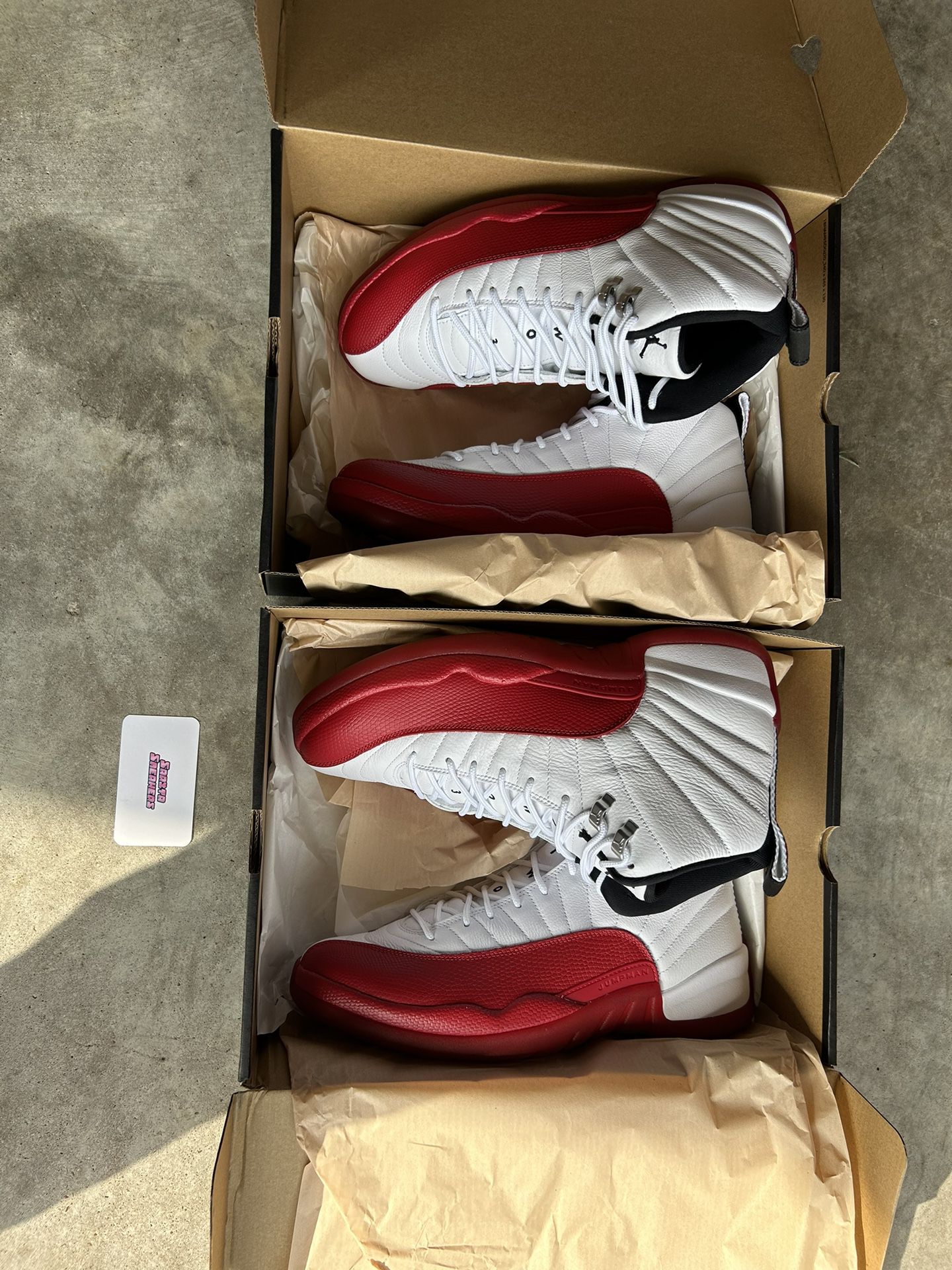 Jordan 12 Cherry BRAND NEW COMES WITH RECEIPT, size : 11,12 