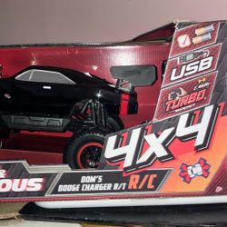 USB 2.4ghz Turbo Boost 4x4 Fast N Furious Dome Dodge Charger Rt/RC
