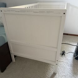 White Crib Frame