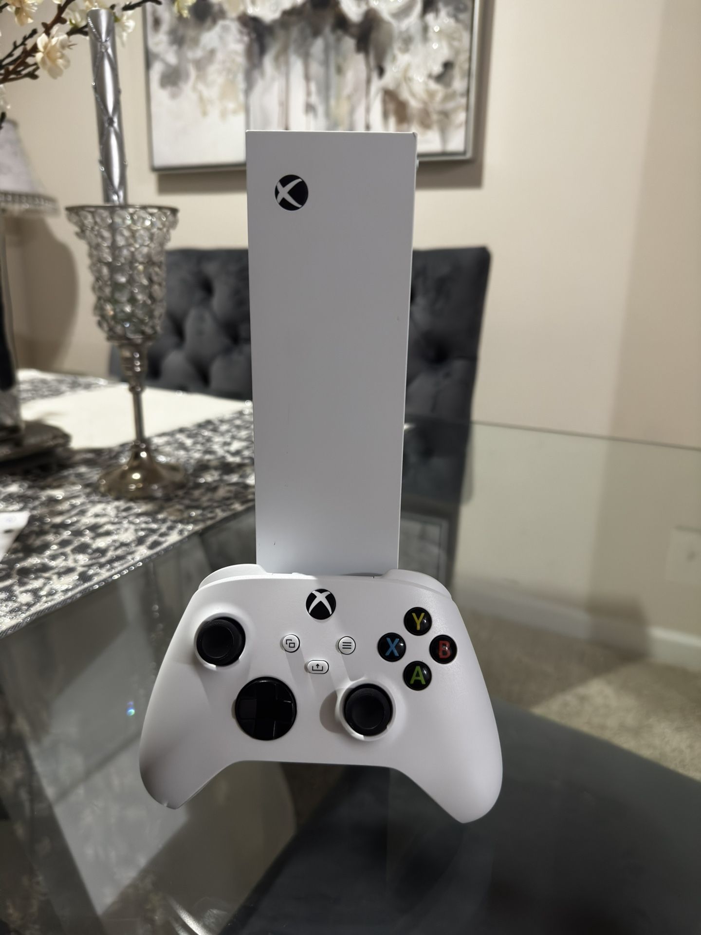 Xbox Series S With 2 Controllers And All Wires 