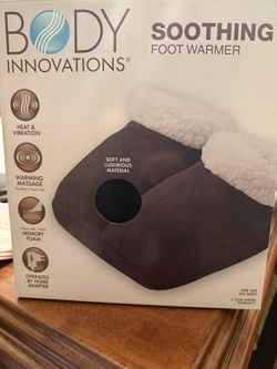 Body Innovations Soothing Foot warmer/warming Massage