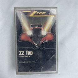 ZZ Top Eliminator Cassette Tape With Original Case