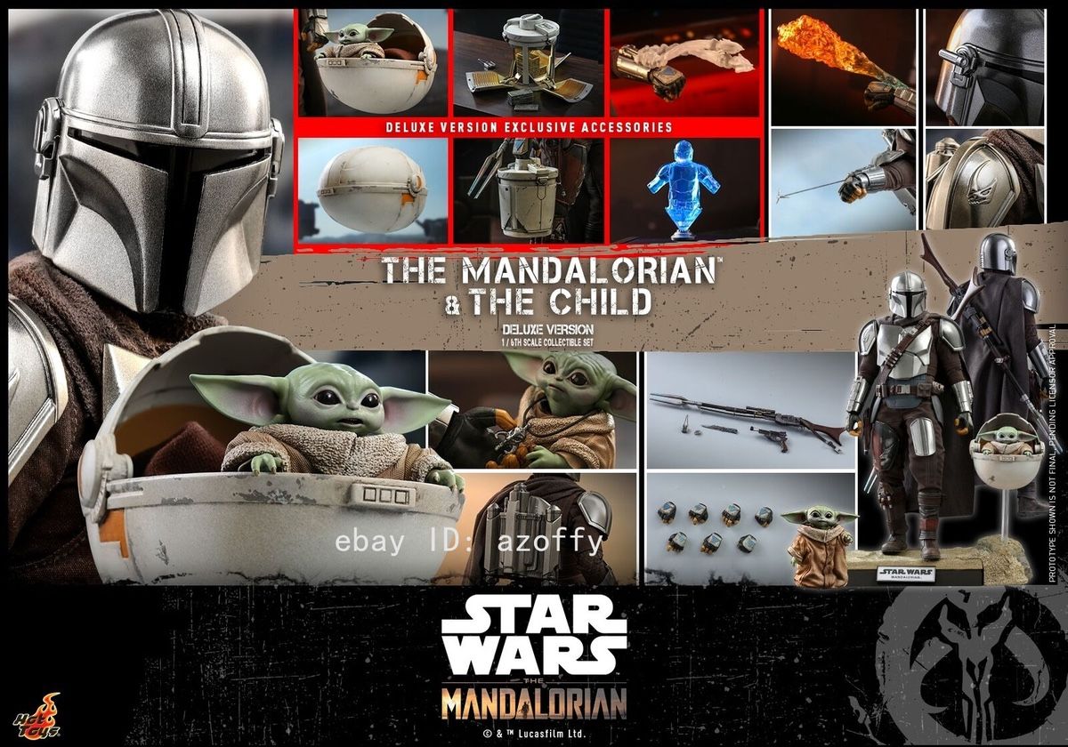 Hot Toys TMS015 Star Wars The Mandalorian and Grogu