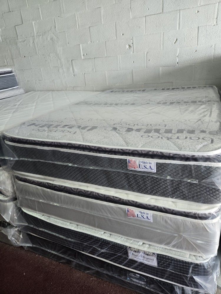 🏡🛌MATTRESSES COLCHONES AVAILABLE ALL STYLES AND SIZES BRAND NEW 🛌 ✨️ 