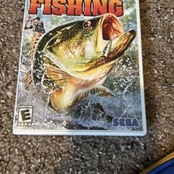 Sega Bass Fishing Game For Nintendo Wii