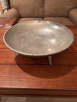 Decorative Silver Bowl