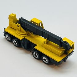 Vintage 1982 Hot Wheels Workhorses Construction Crane Malaysia Loose