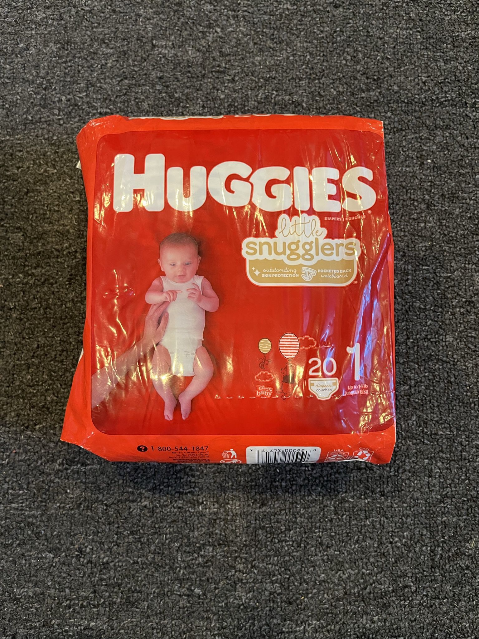 Huggies Little Smugglers Size 1 - 20 Count