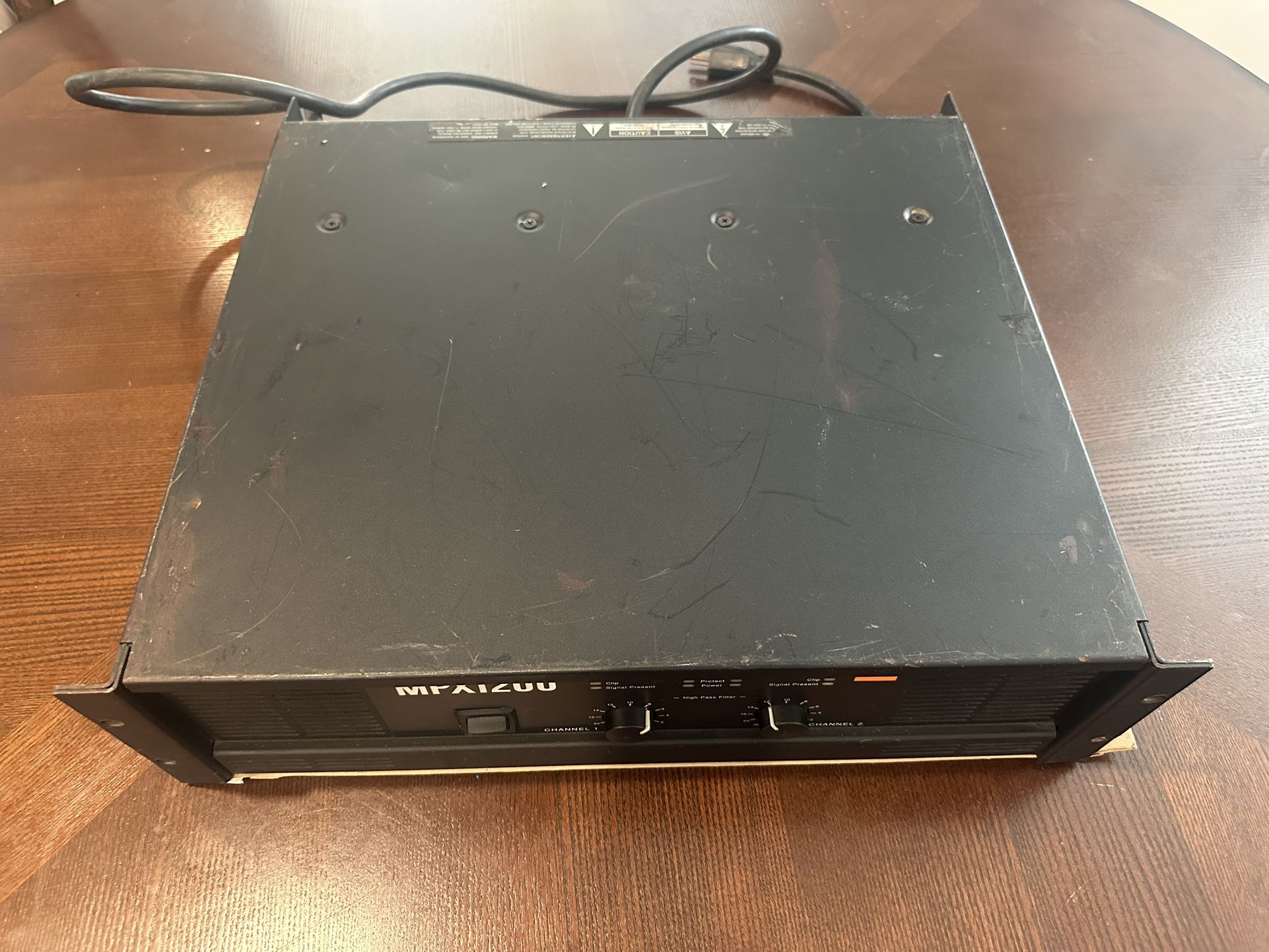 MPX 1200 JBL Amplifier 