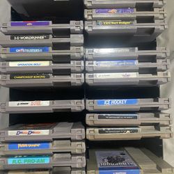 22 NINTENDO  NES GAMES