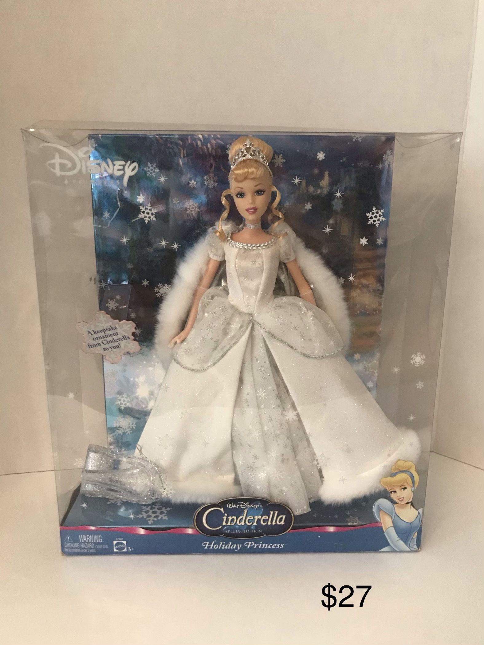 Cinderella Holiday Princess Barbie