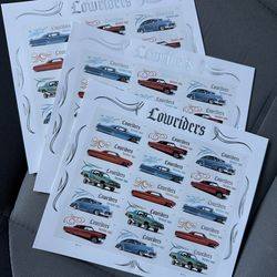 Lowrider Stamps