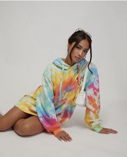 New LV tie dye Murakami hoodie Size M L supreme