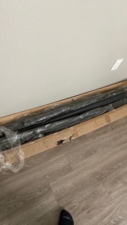 Queen size metal bed frame