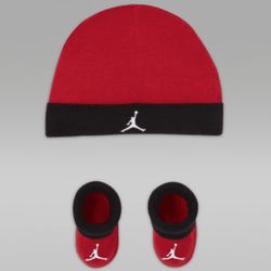 Nike Jordan two piece set 0-6 months Red/Black