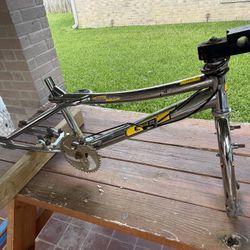 GT Pro Performer frameset odyssey GI stem and XL Gyro