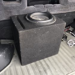 10” Sub & Box