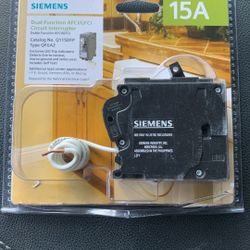Siemens 15A AFCI/GFCI