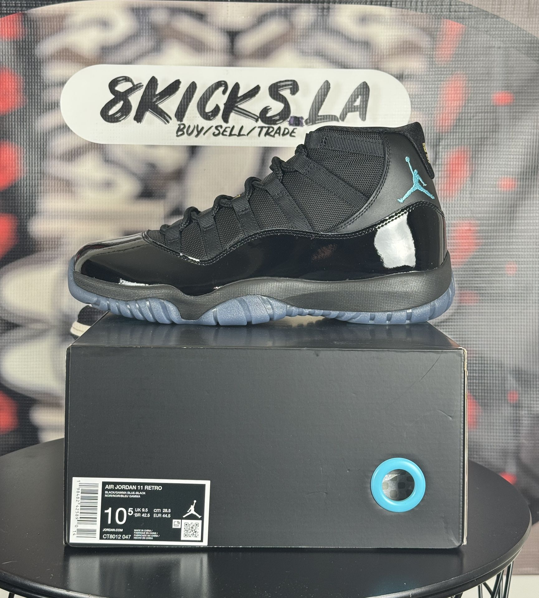 Jordan 11 Retro “Gamma Blue” Size 10.5 Men