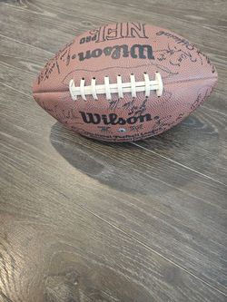 Wilson NFL Pro Official Football with Signatures