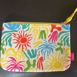Colorful Sunburst Beauty Bag
