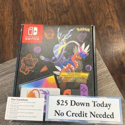 Nintendo Switch OLED Pokémon Edition New - PAYMENTS AVAILABLE With $1 DOWN