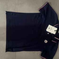 Navy Moncler Polo