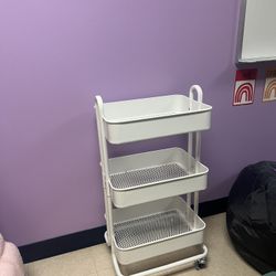 School Rolling Supply Cart 