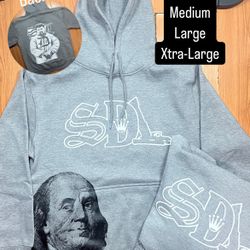 Grey SDL Hoodie(Chapo)