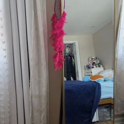 Gold Full Lenght Easel Mirror