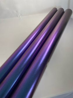 EZAuto Wrap Color Shift Chameleon Purple Blue Vinyl Wrap - 3 Rolls Bundle (4FT x 5FT)