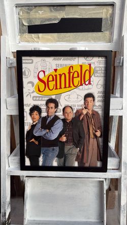 Seinfeld framed poster