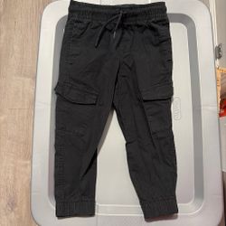 Toddler size 1-2years black cargos