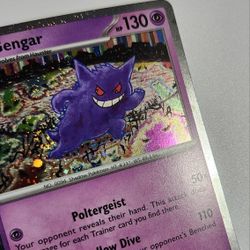 Pokemon Gengar Promo Fart Swirl $80