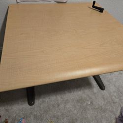 Adjustable Wood Desk Or Work Table