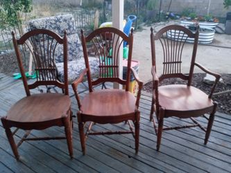 Home improvement 3 vintage chairs