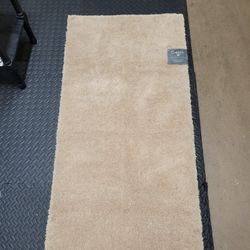 Beige Bathroom Rug - Long