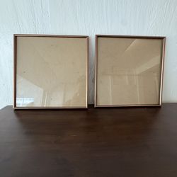 2x Vinyl Record Frames