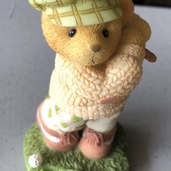 Cherished Teddies “Arnold” - You Putt Me In A Great Mood Figurine 