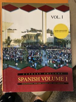 Cypress College Spanish Volume 1