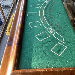 Black Jack Bar Style Table