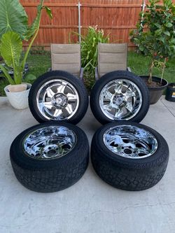 American Truxxx Chrome Wheels 20”