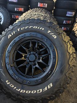 Rines 17x9 Nuevos Con Llantas Bfgoodrich ko2 265.70.17 Para Tacoma y Chevy