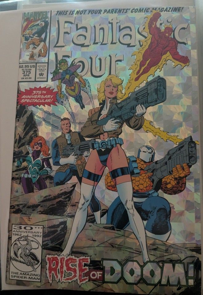 Fantastic Four Rise Of Doom Holographic Cover