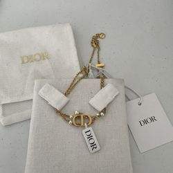 Dior Petit CD Double Necklace Brand New 